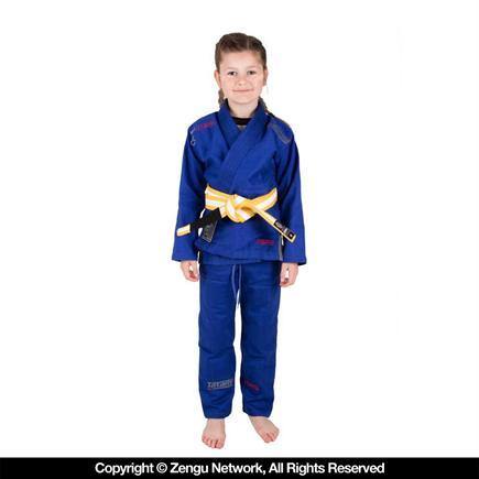 Tatami Comp SRS Lightweight Kids Jiu Jitsu Gi Blue - MMA Fightland