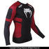 Venum "Absolute" Long-Sleeve Compression Shirt (Black/Red) - MMA Fightland