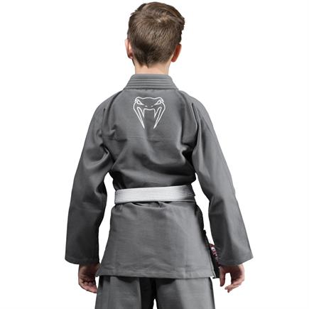 VENUM-CONTENDER KIDS JIU JITSU GI-Grey-2