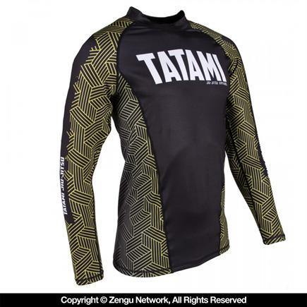 Tatami Kanji Grappling Rashguard - Yellow - MMA Fightland