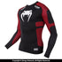 Venum "Absolute" Long-Sleeve Compression Shirt (Black/Red) - MMA Fightland