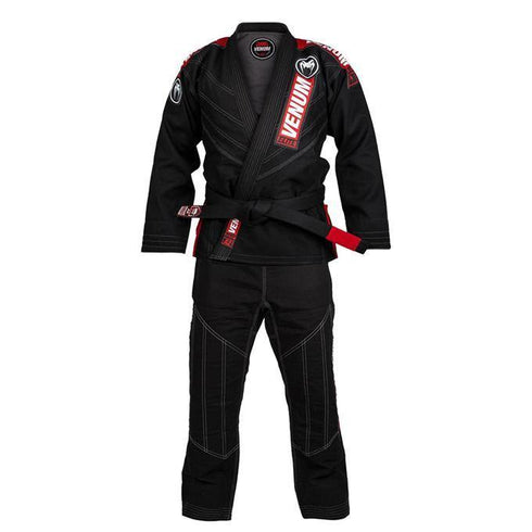 Venum Elite 2.0 Jiu Jitsu Gi - Black - MMA Fightland