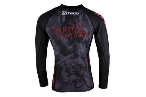 Tatami Iron Maiden Number Of The Beast Children's Grappling Rashguard - MMA Fightland