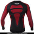 Venum "Absolute" Long-Sleeve Compression Shirt (Black/Red) - MMA Fightland