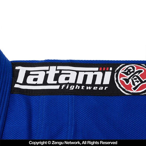 Tatami Fightwear Nova Basic Blue Jiu Jitsu Gi-4
