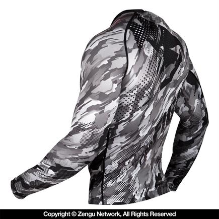 VENUM-TECMO GRAPPLING RASHGUARD - BLACK/GREY-4