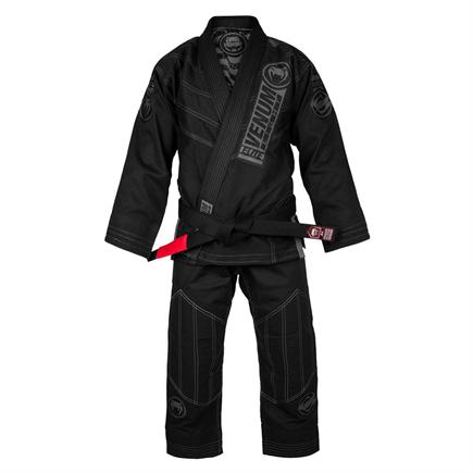 VENUM-ELITE LIGHT 2.0 JIU JITSU GI (BAG INCLUDED)-Black/Black-4
