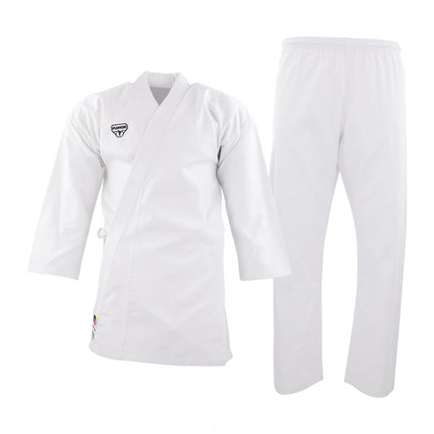 PUNOK STUDENT TRAINEE UNIFORM WITH BELT | White