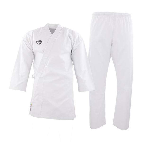 PUNOK STUDENT TRAINEE UNIFORM WITH BELT | White