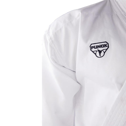 PUNOK STUDENT TRAINEE UNIFORM WITH BELT | White