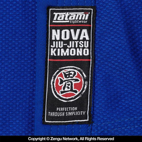 Tatami Fightwear Nova Basic Blue Jiu Jitsu Gi-5