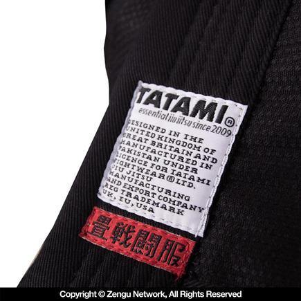 Tatami Hokori Jiu Jitsu Gi - Black - MMA Fightland
