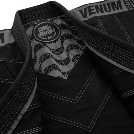 VENUM-ELITE LIGHT 2.0 JIU JITSU GI (BAG INCLUDED)-Black/Black-7