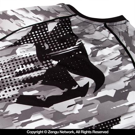 VENUM-TECMO GRAPPLING RASHGUARD - BLACK/GREY-7