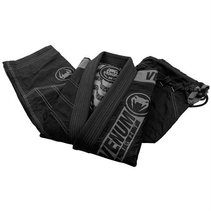 VENUM-ELITE LIGHT 2.0 JIU JITSU GI (BAG INCLUDED)-Black/Black-8