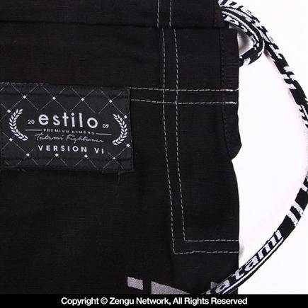 Tatami Estilo 6.0 Jiu Jitsu Gi - Black/Silver - MMA Fightland