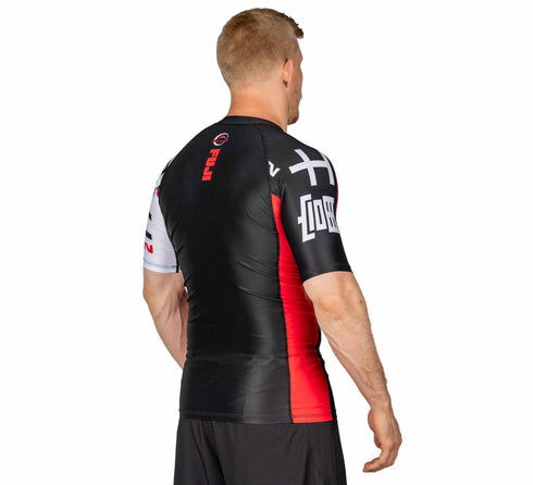 Fuji Kassen Short Sleeve Rashguard Red