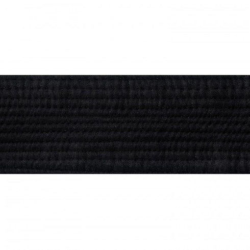 BOLD LOOK 2" DELUXE BLACK SATIN BELTS