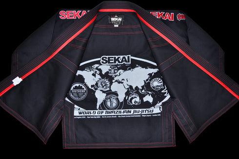 Fuji Sekai 1.0 BJJ Gi-BLK-4