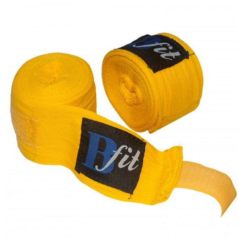 BOLD LOOK BFIT ELASTIC HANDWRAPS-YELLOW-1