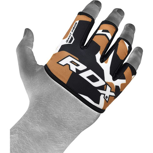 RDX 4T Tan Weight Lifting Grips