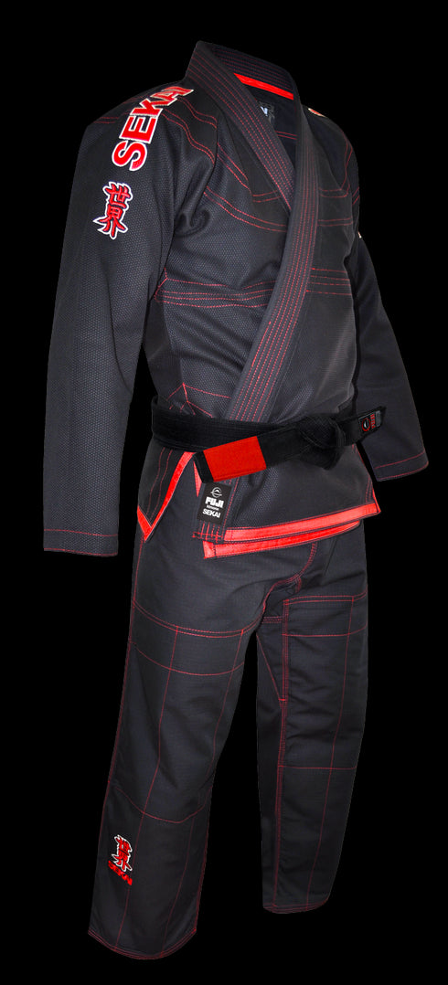 Fuji Sekai 1.0 BJJ Gi-BLK-3