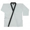 BOLD LOOK 8.5OZ SUPER MIDDLEWEIGHT TOPS WITH COLLAR TRIM-WHITE WITH BLACK TRIM-1