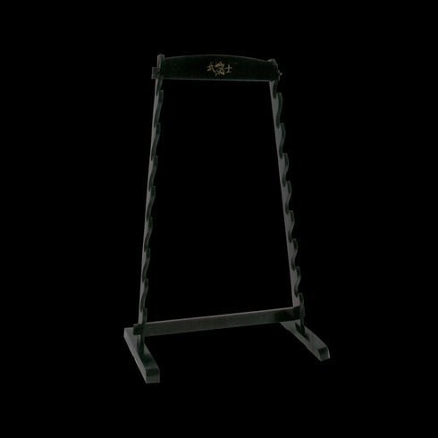 DYNAMICS- 8-TIER BLACK LACQUERED SWORD STAND
