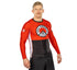 Fuji Heritage Long Sleeve Rashguard Red