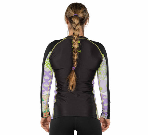 Fuji Kimono Womens Long Sleeve Rashguard