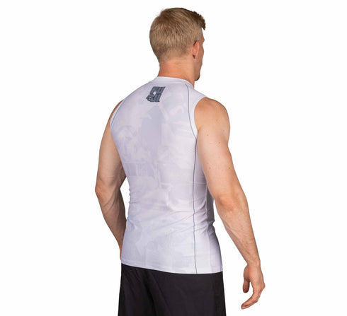 Fuji Matric Sleeveless Rashguard White
