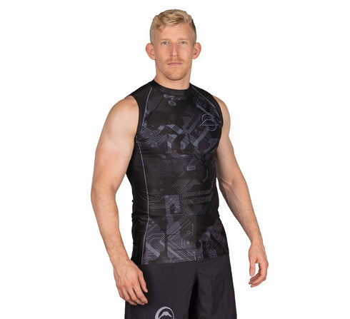 Fuji Matric Sleeveless Rashguard Black