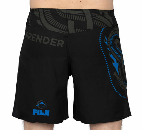 Fuji Never Surrender Fight Shorts Black