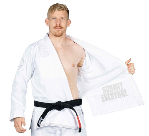 Fuji Submit Everyone BJJ Gi Ice White