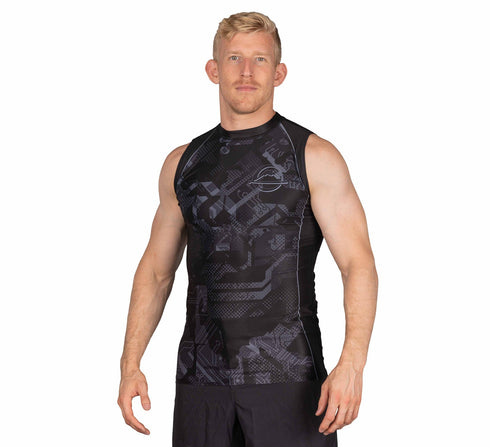 Fuji Matric Sleeveless Rashguard Black