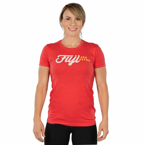 Fuji Script Women's T-Shirt Red