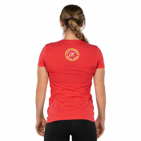 Fuji Script Women's T-Shirt Red