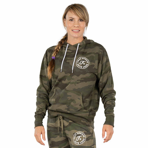 Fuji Forest Camo Womens Hoodie