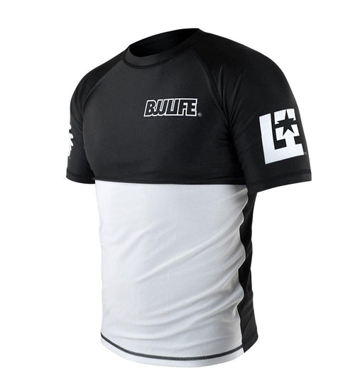 Combat Corner CompLite Ranked Rash Guard - White Belt - MMA Fightland