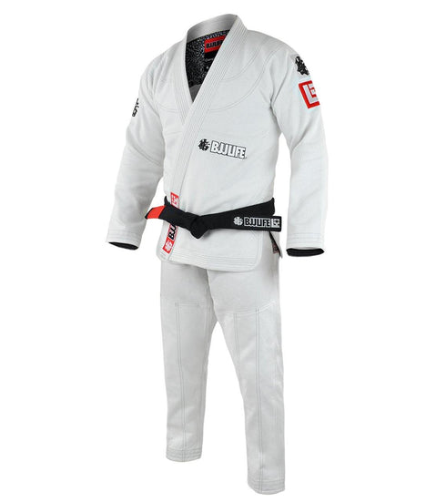 Combat Corner BJJ Life CompTrainer Elephant BJJ GI-White - MMA Fightland