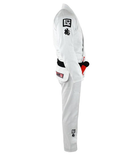 Combat Corner BJJ Life CompTrainer Elephant BJJ GI-White - MMA Fightland