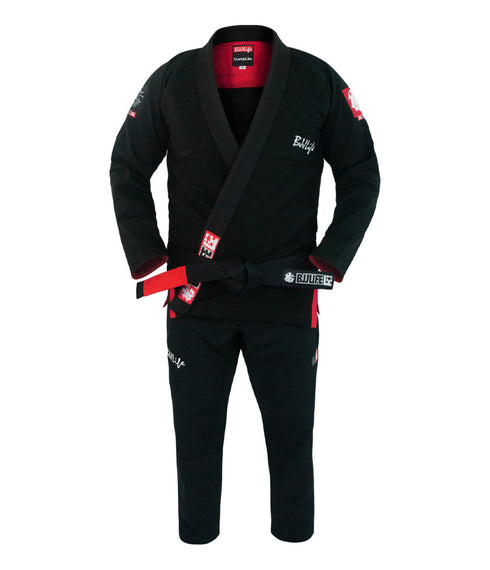 Combat Corner BJJ Life CompLite 2 BJJ GI - Black