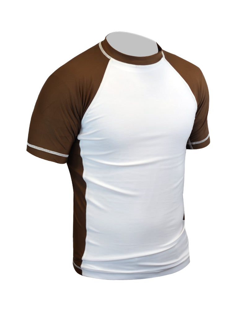 Purchase Combat Corner Brown Belt Rank Rash Guard MMA FIGHTLAND MMA Fightland
