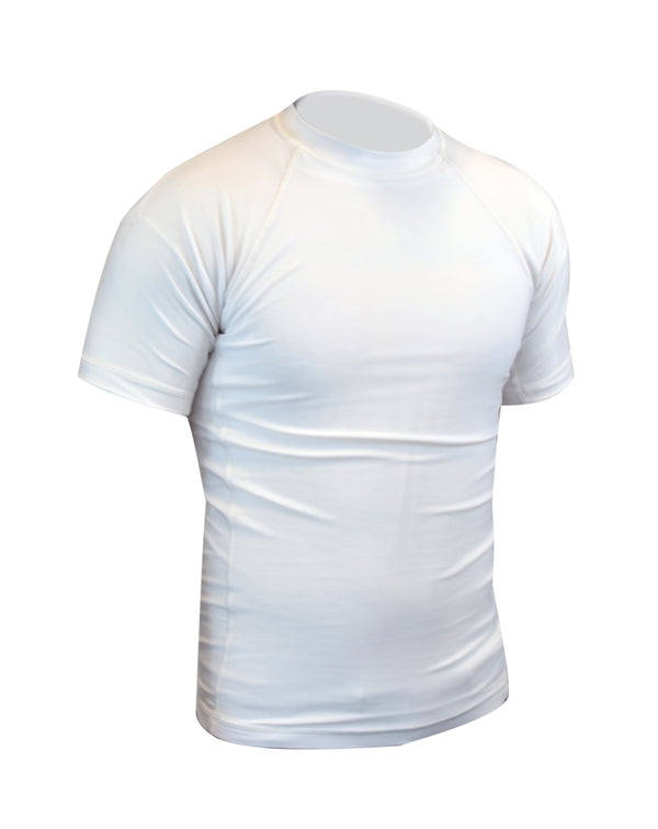Combat Corner White Belt Rank Rash Guard