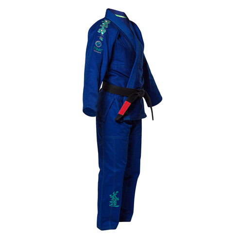 Fuji Blossom Kids Jiu Jitsu Gi-BLUE-3