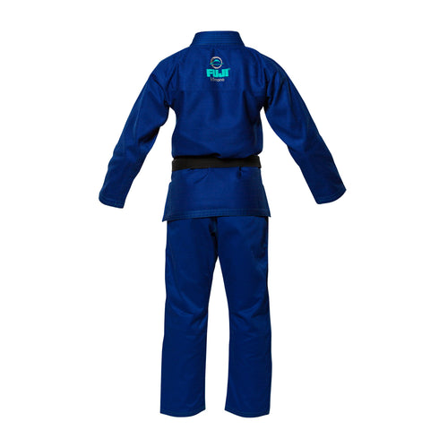 Fuji Blossom Kids Jiu Jitsu Gi-BLUE-4