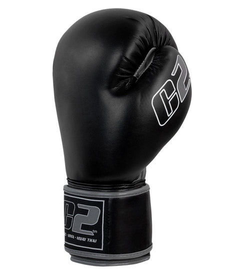 Combat Corner C2 Boxing Gloves w/ XtraFresh Blk/Gry - MMA Fightland