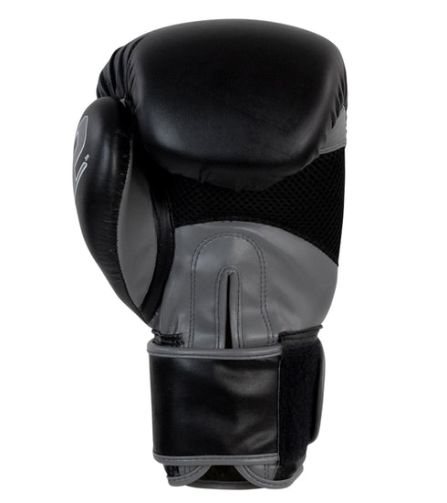 Combat Corner C2 Boxing Gloves w/ XtraFresh Blk/Gry - MMA Fightland
