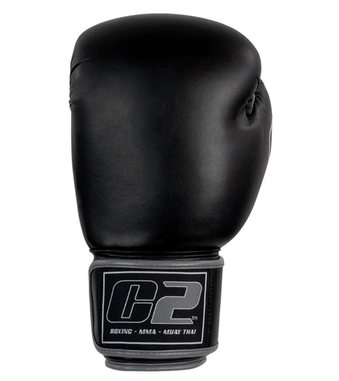 Combat Corner C2 Boxing Gloves w/ XtraFresh Blk/Gry - MMA Fightland