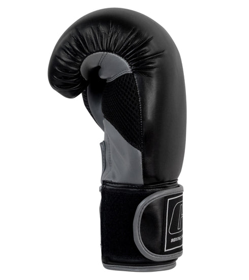 Combat Corner C2 Boxing Gloves w/ XtraFresh Blk/Gry - MMA Fightland